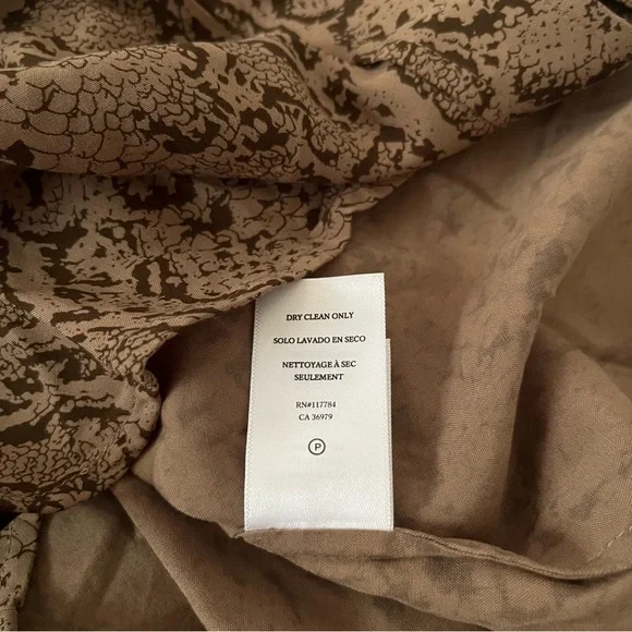 Rails Noemi Top in Brown Snakeskin - Picture 13 of 13